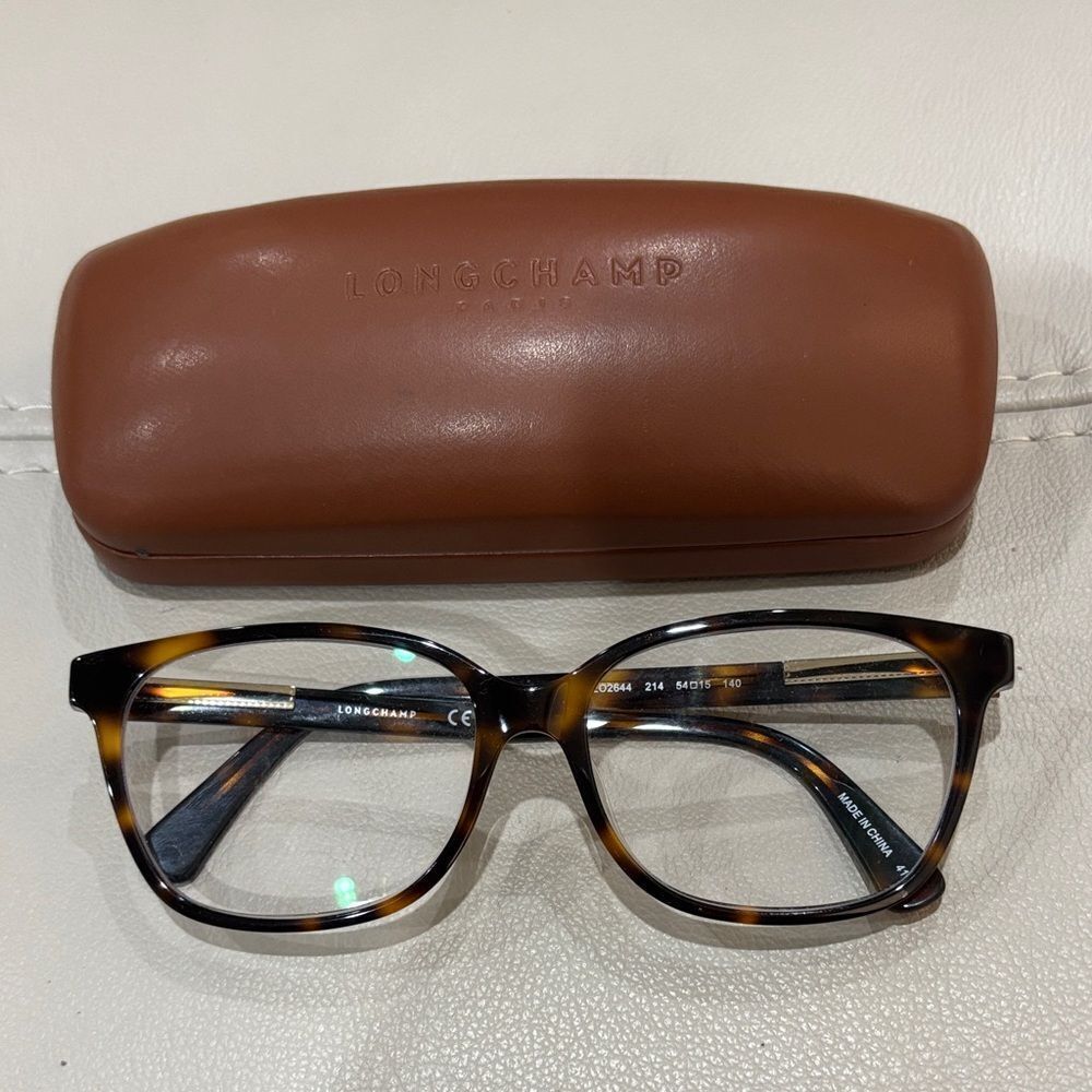 Longchamp Tortoise Shell Eye Glasses LO2644